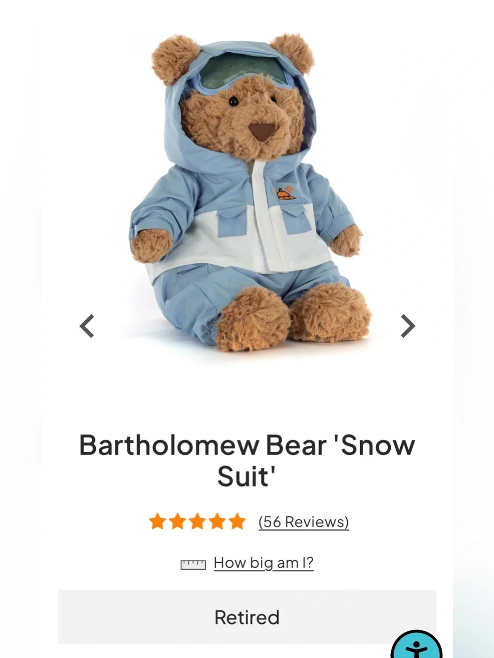 Jellycat plush brown